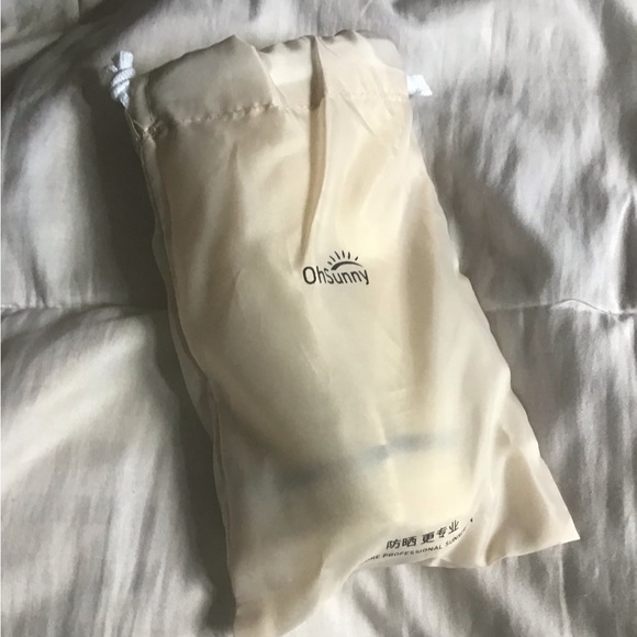 Oh Sunny beige visor hat with carryon bag NWT - Picture 2 of 8